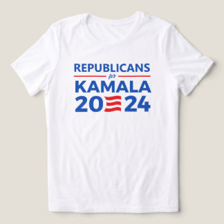 Camiseta Triblenda Republicanos por Kamala 2024