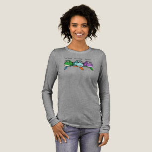 Camiseta Triblenda Resi, Prote & Ree Ranas Juntos Fuertes