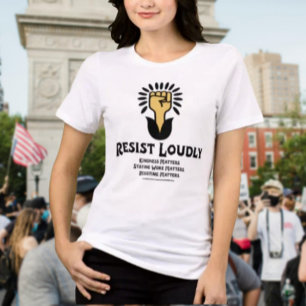 Camiseta Triblenda Resist Louly Shirt   Antifascista y progresista