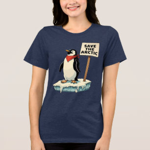 Camiseta Triblenda Resistencia: El pingüino lucha contra el arancel