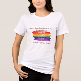 Camiseta Triblenda Respetando la Dignidad de Cada Ser Humano Orgullo