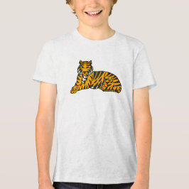 Camiseta Triblenda Resto majestuoso- Ilustracion de tigres tirados a 
