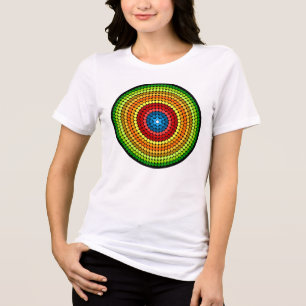 Camiseta Triblenda Resumen Detallado Mandala Art Design-65904