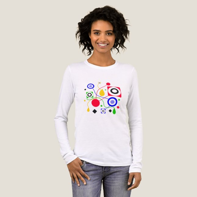 Camiseta Triblenda Resumen geométrico (Anverso Completo)