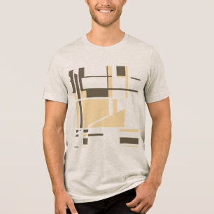 Camiseta Triblenda Resumen geométrico inspirado en el MCM de color os