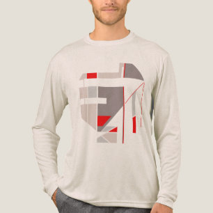 Camiseta Triblenda Resumen geométrico inspirado en la Circular Gris R