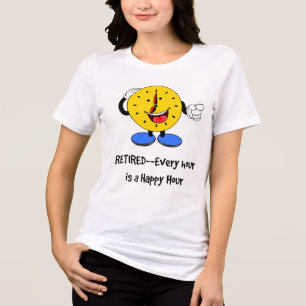 Camiseta Triblenda Retirada—Cada hora es una Hora Feliz,