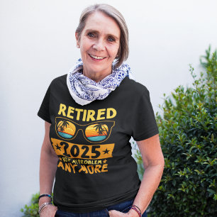 Camiseta Triblenda Retired 2025 Not My Problem any more Glasses