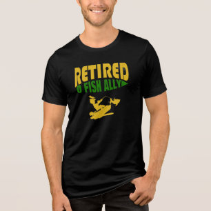 Camiseta Triblenda retiro gracioso de un pescador