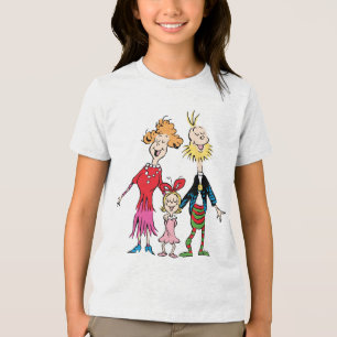 Camiseta Triblenda Retrato de la familia de Cindy Lou Who