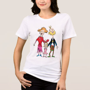 Camiseta Triblenda Retrato de la familia de Cindy Lou Who