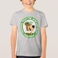 Retrato sonriente del oso de Yogi