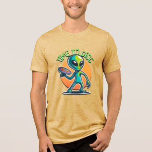 Camiseta Triblenda Retro Alien Disc Golf