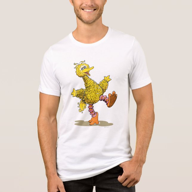 Camiseta Triblenda Retro Art Big Bird (Anverso)