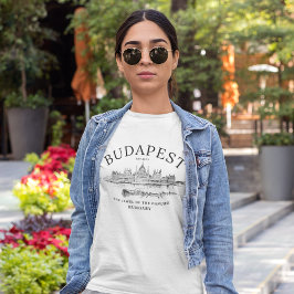 Camiseta Triblenda Retro Budapest: Eternal Beauty of Hungary’s Heart