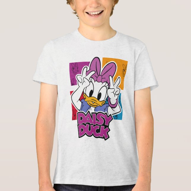 Camiseta Triblenda Retro Cartoon Duck – Playful & Nostalgic Design (Anverso)