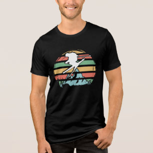 Camiseta Triblenda Retro de esquí