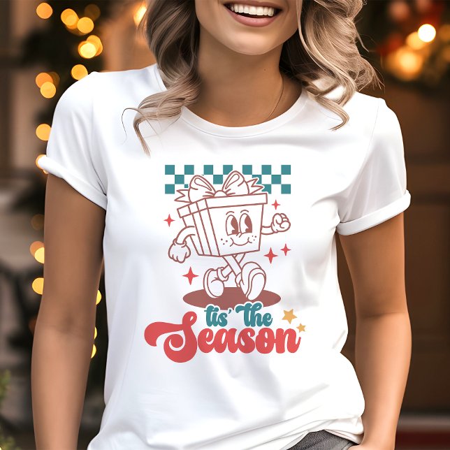 Camiseta Triblenda Retro Es La Temporada Navidad (Subido por el creador)