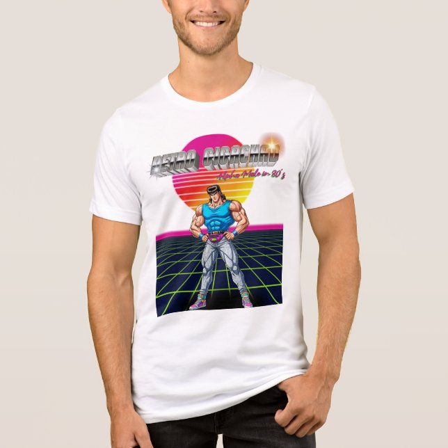 Camiseta Triblenda Retro Gigachad  (Anverso)