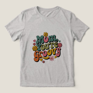 Camiseta Triblenda Retro Groovy Mom 02