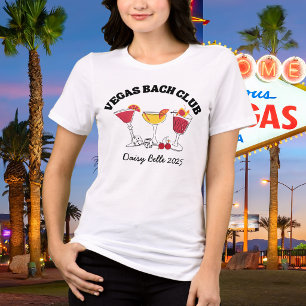Camiseta Triblenda Retro Lucky In Love Vegas Despedida de Soltera