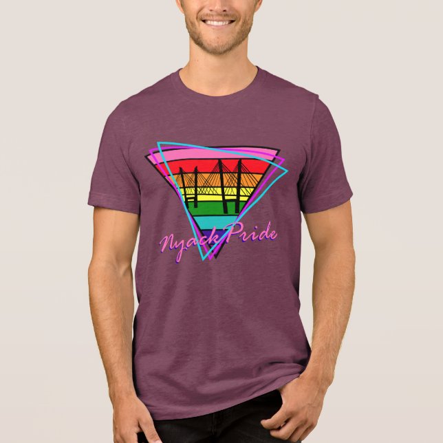 Camiseta Triblenda Retro Nyack Pride (Anverso)
