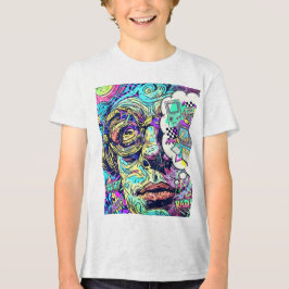 Camiseta Triblenda Retro Psychedelic Kids Childrens T-Shirt