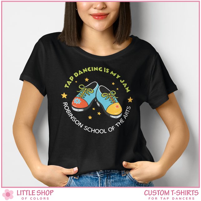Camiseta Triblenda Retro Style Tap Dancing is My Jam Customizable (Subido por el creador)