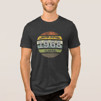 CAMISETA TRIBLENDA RETRO T-SHIRT LIMITED EDITION 1968