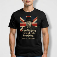 Retro Winston Churchill