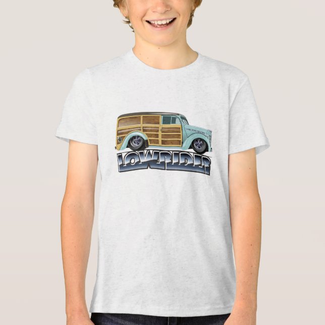 Camiseta Triblenda Retro Woody Lowrider (Anverso)