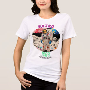 CAMISETA TRIBLENDA RETROVISIÓN RETRO - RETRO DE 1969 (COLECCIÓN LIMIT