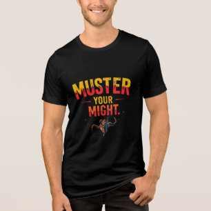 Camiseta Triblenda Reúne Tu Fuerza – Gráfico Modo Bestia