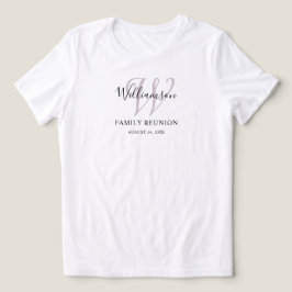Camiseta Triblenda Reunión Familiar Monograma Simple