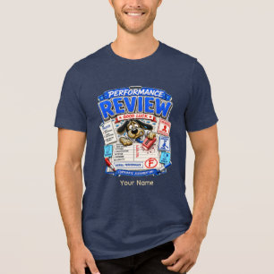 Camiseta Triblenda Revisión de Rendimiento Personalizada Divertida Of