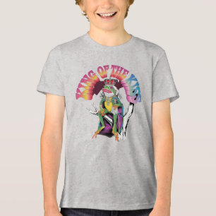 Camiseta Triblenda Rey del Beso: Arte y arte de rana de árbol fotorea