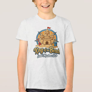 Camiseta Triblenda Rey del Club de Maestros de Castillos de Arena de 