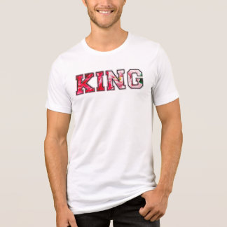 Camiseta Triblenda Rey texto graffiti estilo letra