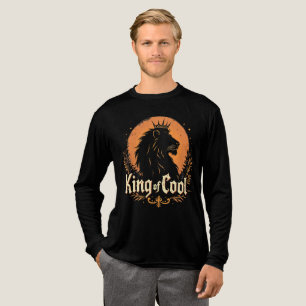 Camiseta Triblenda Rey Vintage León de Cool Corona Gráfica