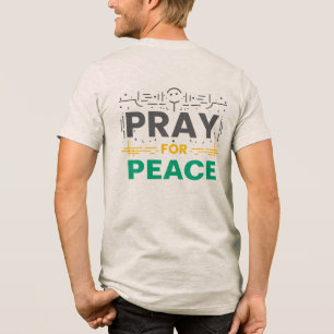 Camiseta Triblenda Reza Por La Paz