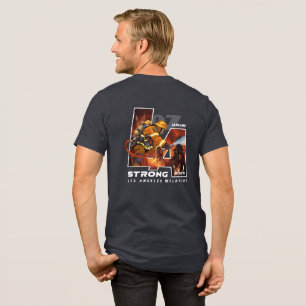 Camiseta Triblenda Reza por Los Ángeles Hombres