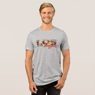 Camiseta Triblenda Reza por Los Ángeles Hombres