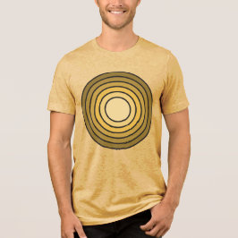 Camiseta Triblenda Rholmn (Amarillo Combinado)