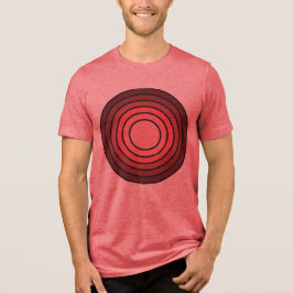 Camiseta Triblenda Rholmn (Rojo Combinado)