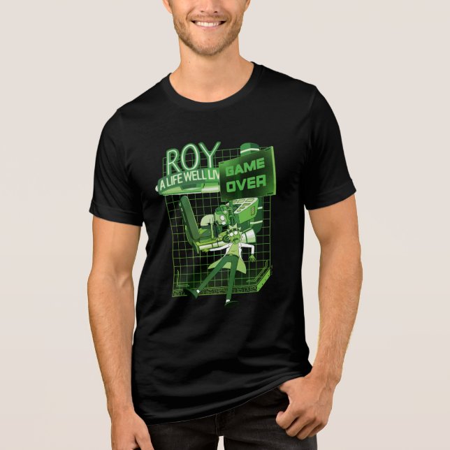 Camiseta Triblenda RICK AND MORTY™ | Roy Una Vida Bien Vivida (Anverso)