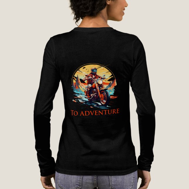 Camiseta Triblenda Ride to Adventure (Reverso )