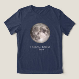 Camiseta Triblenda Ritual de Luna Llena Libero Me Realineo Me Elevo