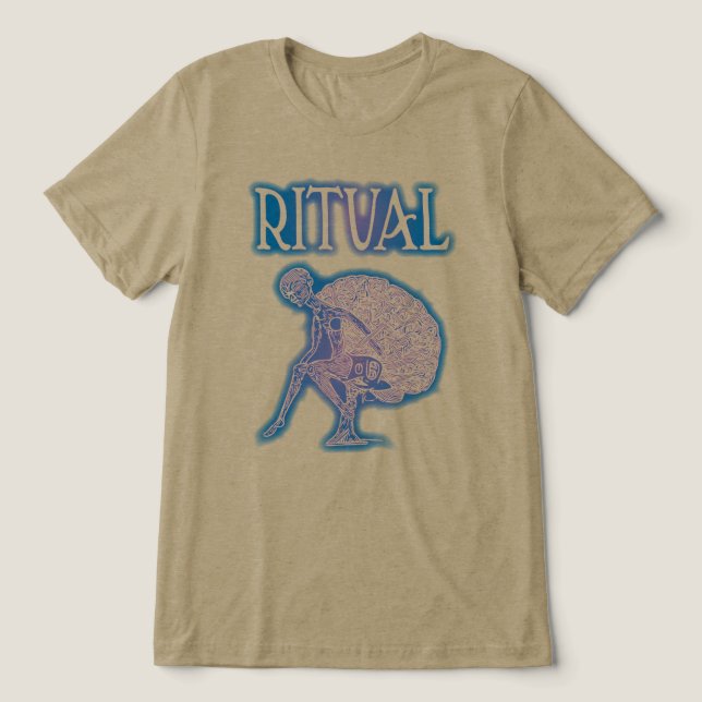 Camiseta Triblenda Ritual desvanecido (Diseño delantero )