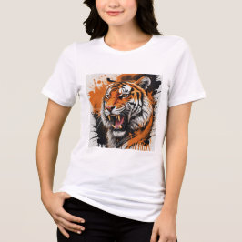 Camiseta Triblenda Roaring Tiger Hoodie