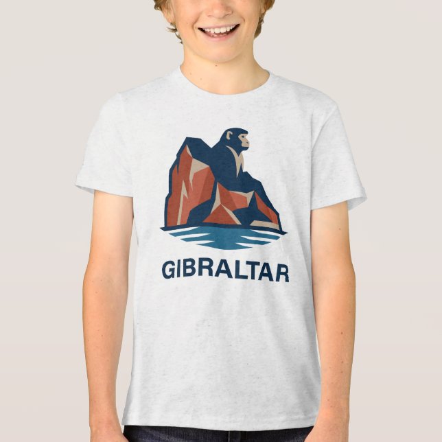 Camiseta Triblenda Roca de Gibraltar (Anverso)